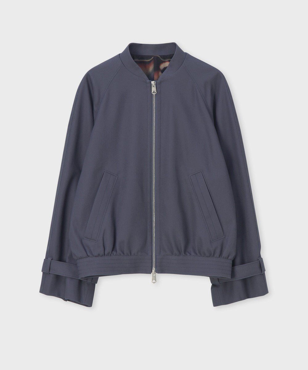 【ポール スミス/Paul Smith】のウールライク ドレープ ワイドブルゾン 人気、トレンドファッション・服の通販 founy(ファニー) 　ファッション　Fashion　レディースファッション　Fashion for Women　アウター　Coat / Outerwear Collection　レディースジャケット・軽アウター　Jackets　ブルゾンジャケット・スポーティアウター　Blouson Jackets　新作・新入荷　New Arrivals / New In　おすすめ　Recommended / Our Picks　エレガント 上品　Elegant　ジャケット　Jacket, Outerwear　セットアップ　Set-Up, Coordinated Outfit　ドレープ　Drape, Draping Fabric　ブルゾン　Blouson, Bomber Jacket　プリント　Print, Printed Pattern　リラックス　Relax, Relaxed Fit　ワイド　Wide, Wide Fit　夏　Summer　S/S・春夏　SS, Spring/Summer, Warm Season　A/W・秋冬　Autumn/Winter　 other-1|ID: prp329100004645757 ipo3291000000033531133