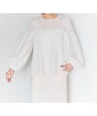 【ハッシュニュアンス/#Newans】の【9月下旬お届け予定】【洗える】フィラッフィギャザースリーブブラウス ホワイト|ID: prp329100004645760 ipo3291000000033531147