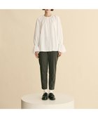 【ハッシュニュアンス/#Newans】の【9月中旬お届け予定】【5周年記念/人気ブラウス復刻】【洗濯機可】フルギャザーブラウス ホワイト|ID: prp329100004645766 ipo3291000000033531203