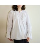 【ハッシュニュアンス/#Newans】の【洗濯機可】フルギャザーブラウス ホワイト|ID: prp329100004645766 ipo3291000000034609708