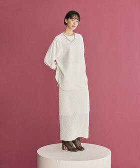 【ハッシュニュアンス/#Newans】の【9月中旬お届け予定】【5周年記念/人気ブラウス復刻】【洗濯機可】シャーリングカフスパウダリーブラウス 人気、トレンドファッション・服の通販 founy(ファニー) ファッション Fashion レディースファッション Fashion for Women トップス・カットソー Cut & Sew Tops シャツ・ブラウス・オフィスカジュアル Elegant Blouses & Button-Ups シャーリング Shirring, Ruched シンプル Simple, Minimal ストレッチ Stretch, Stretchy Fabric スリーブ Sleeve, Long Sleeve / Short Sleeve とろみ Fluid, Flowy Fabric 人気 Popular, Best Seller パウダー Powder, Soft Tone フラット Flat, Flat Shoes ロング Long, Long-Length A/W・秋冬 Autumn/Winter |ID:prp329100004645773