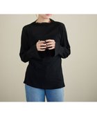 【ハッシュニュアンス/#Newans】の【洗濯機可能】フレアカフスシアープルオーバー 人気、トレンドファッション・服の通販 founy(ファニー) ファッション Fashion レディースファッション Fashion for Women トップス・カットソー Cut & Sew Tops シャツ・ブラウス・オフィスカジュアル Elegant Blouses & Button-Ups ロングTシャツ・Tシャツ Longline T-Shirts & Tees カジュアルプルオーバー・ニットトップス Pullovers & Knit Tops / Casual Pullovers カットソー・ベーシックTシャツ Cut-and-Sewn Tops / Stretch Tees & Basics インナー Innerwear カットソー Cut and Sewn Top シンプル Simple, Minimal スリーブ Sleeve, Long Sleeve / Short Sleeve フレア Flare, Flared 秋 Autumn A/W・秋冬 Autumn/Winter thumbnail ブラック|ID: prp329100004645778 ipo3291000000035522827