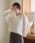 【ハッシュニュアンス/#Newans】の【10月中旬お届け予定】【洗濯機可能/セットアップ】コクーンシルエットエアリープルオーバー オフ|ID: prp329100004645783 ipo3291000000033531352