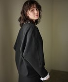 【ハッシュニュアンス/#Newans】の【洗濯機可能/セットアップ】コクーンシルエットエアリープルオーバー ブラック|ID: prp329100004645783 ipo3291000000035465690