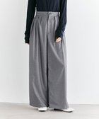 【ハッシュニュアンス/#Newans】の【9月下旬お届け予定】【洗濯機可/しわになりにくい】ベリーワイドパンツ チャコール|ID: prp329100004645792 ipo3291000000033531441