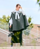 【ハッシュニュアンス/#Newans】の【10月下旬お届け予定】セーラーカラーダブルフェイスケープコート グレー|ID: prp329100004645797 ipo3291000000033531479