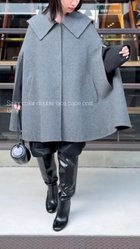 【ハッシュニュアンス/#Newans】の【昨年即完売コート新色追加!】プードルコクーンコート チャコール|ID: prp329100004645799 ipo3291000000034809479