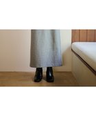 【ハッシュニュアンス/#Newans】の【10月中旬お届け予定】【洗濯機可能/セットアップ】ナローシルエットエアリースカート トップグレー|ID: prp329100004645801 ipo3291000000033531504