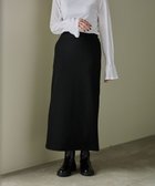 【ハッシュニュアンス/#Newans】の【洗濯機可能/セットアップ】ナローシルエットエアリースカート ブラック|ID: prp329100004645801 ipo3291000000035618312