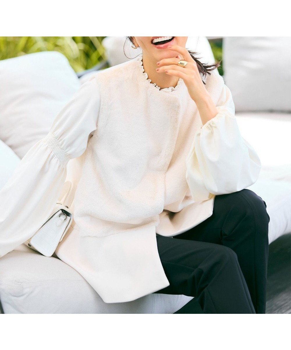 【ハッシュニュアンス/#Newans】のペプラムシルエットファージレ インテリア・キッズ・メンズ・レディースファッション・服の通販 founy(ファニー) ファッション Fashion レディースファッション Fashion for Women アウター Coat / Outerwear Collection レディースジャケット・軽アウター Jackets おすすめ Recommended / Our Picks カットソー Cut and Sewn Top シンプル Simple, Minimal ジャケット Jacket, Outerwear セットアップ Set-Up, Coordinated Outfit ペプラム Peplum, Flared Hem エレガント 上品 Elegant A/W・秋冬 Autumn/Winter オフ|ID: prp329100004645805 ipo3291000000034182590