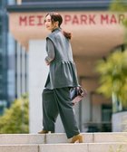 【ハッシュニュアンス/#Newans】の【10月下旬お届け予定】バックペプラムダブルフェイスジレ グレー|ID: prp329100004645807 ipo3291000000033531537