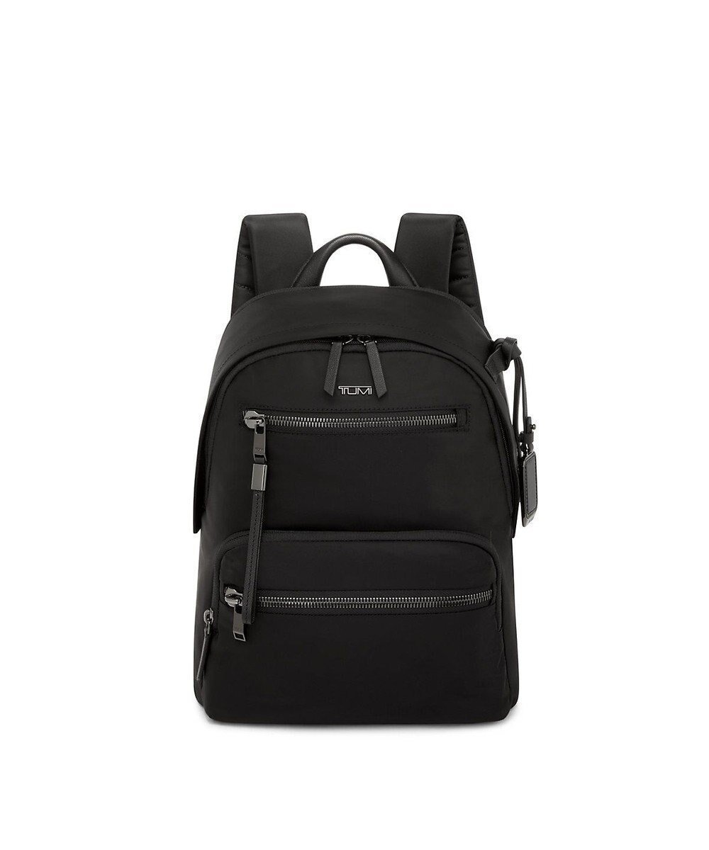 【トゥミ/TUMI】のレディス VOYAGEUR 「デンバー」バックパック インテリア・キッズ・メンズ・レディースファッション・服の通販 founy(ファニー) 　ファッション　Fashion　レディースファッション　Fashion for Women　バッグ　Bags　アクセサリー　Fashion Accessories　コンパクト　Compact, Small Size　軽量　Lightweight, Ultra Light　雑誌　Magazine, Fashion Magazine　ダブル　Double, Double-Breasted　チャーム　Charm, Pendant　フロント　Front, Front Design　ポケット　Pocket, Pocket Detail　マグネット　Magnet, Magnetic Closure　リュック　Backpack, Rucksack　ループ　Loop, Loop Knit　旅行　Travel　ビジネス 仕事 通勤　Business / Work / Commuting　BLACK/GUNMETAL|ID: prp329100004645809 ipo3291000000033531581