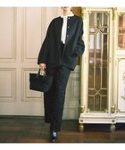 【自由区/JIYU-KU】の【SHIHOさん着用・洗える】カットジャカード パンツ ブラック|ID: prp329100004645837 ipo3291000000033609152