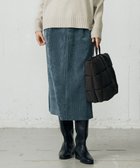 【自由区/JIYU-KU】の【SHIHOさん着用】ソフトコーデュロイ スカート 人気、トレンドファッション・服の通販 founy(ファニー) ファッション Fashion レディースファッション Fashion for Women スカート Skirts コーデュロイ Corduroy, Cord Fabric ストレート Straight, Straight Cut ドレープ Drape, Draping Fabric A/W・秋冬 Autumn/Winter thumbnail ダルブルー|ID: prp329100004645839 ipo3291000000033532018