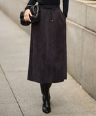 【自由区/JIYU-KU】の【SHIHOさん着用】ソフトコーデュロイ スカート 人気、トレンドファッション・服の通販 founy(ファニー) ファッション Fashion レディースファッション Fashion for Women スカート Skirts コーデュロイ Corduroy, Cord Fabric ストレート Straight, Straight Cut ドレープ Drape, Draping Fabric A/W・秋冬 Autumn/Winter thumbnail ブラック|ID: prp329100004645839 ipo3291000000034477159