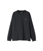 【ヘリーハンセン/HELLY HANSEN】の【UVカット・速乾】ロングスリーブレターティー ブラック|ID: prp329100004645840 ipo3291000000033532020