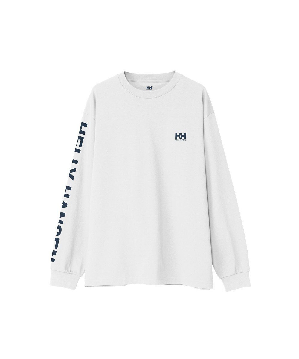 【ヘリーハンセン/HELLY HANSEN】の【UVカット・速乾】ロングスリーブレターティー インテリア・キッズ・メンズ・レディースファッション・服の通販 founy(ファニー) 　ファッション　Fashion　レディースファッション　Fashion for Women　トップス・カットソー　Cut & Sew Tops　シャツ・ブラウス・オフィスカジュアル　Elegant Blouses & Button-Ups　ロングTシャツ・Tシャツ　Longline T-Shirts & Tees　カットソー・ベーシックTシャツ　Cut-and-Sewn Tops / Stretch Tees & Basics　新作・新入荷　New Arrivals / New In　カットソー　Cut and Sewn Top　スタンダード　Standard, Basic　夏　Summer　S/S・春夏　SS, Spring/Summer, Warm Season　A/W・秋冬　Autumn/Winter　クリアホワイト|ID: prp329100004645840 ipo3291000000033532021