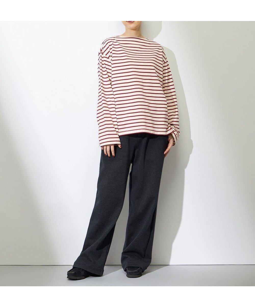 【ヘリーハンセン/HELLY HANSEN】のロングスリーブ HHナーバルボーダーティー 人気、トレンドファッション・服の通販 founy(ファニー) ファッション Fashion レディースファッション Fashion for Women トップス・カットソー Cut & Sew Tops シャツ・ブラウス・オフィスカジュアル Elegant Blouses & Button-Ups ロングTシャツ・Tシャツ Longline T-Shirts & Tees カットソー・ベーシックTシャツ Cut-and-Sewn Tops / Stretch Tees & Basics カットソー Cut and Sewn Top 抗菌 Antibacterial, Bacteria-Resistant スリット Slit, Slit Detail スリーブ Sleeve, Long Sleeve / Short Sleeve 定番 Standard, Basic Item バスク Basque, Basque Style バランス Balance, Style Balance ロング Long, Long-Length A/W・秋冬 Autumn/Winter S/S・春夏 SS, Spring/Summer, Warm Season 夏 Summer other-1|ID: prp329100004645843 ipo3291000000033943161