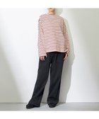 【ヘリーハンセン/HELLY HANSEN】のロングスリーブ HHナーバルボーダーティー ブリックレッド|ID: prp329100004645843 ipo3291000000033943164