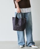【ラシット/russet】のナイロンジャガード2WAYミニトートバッグ(SF-260) Purple/BR|ID: prp329100004645866 ipo3291000000035723121