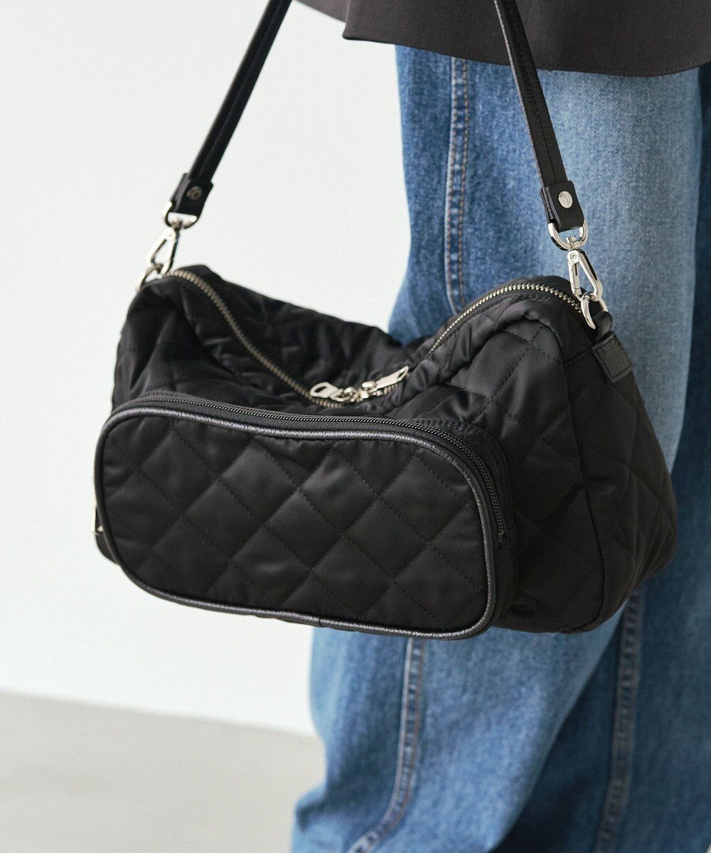 【ラシット/russet】の【2025AW新作】キルティング横長2WAYショルダーバッグ(SF-258) インテリア・キッズ・メンズ・レディースファッション・服の通販 founy(ファニー) ファッション Fashion レディースファッション Fashion for Women キルティング Quilted, Quilting サテン Satin, Glossy Fabric ショルダー Shoulder, Shoulder Strap シンプル Simple, Minimal ダブル Double, Double-Breasted 時計 Watch, Wristwatch フォルム Silhouette, Form フロント Front, Front Design ポケット Pocket, Pocket Detail 再入荷 Restock / Back in Stock おすすめ Recommended / Our Picks エレガント 上品 Elegant ビジネス 仕事 通勤 Business / Work / Commuting 2025年 2025 2025-2026秋冬・A/W Autumn/Winter 2025–26 AW25–26 Black|ID: prp329100004645868 ipo3291000000033532216