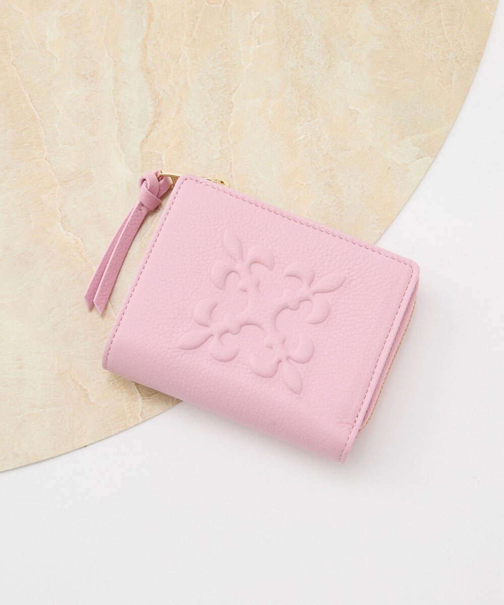 【ラシット/russet】の【2025AW新作】エンボスモノグラムハーフウォレット(SO-437) インテリア・キッズ・メンズ・レディースファッション・服の通販 founy(ファニー) 　ファッション　Fashion　レディースファッション　Fashion for Women　ミニ財布・二つ折り財布　Wallets & Card Cases　ウォレット　Wallet　シンプル　Simple, Minimal　財布　Wallet, Purse　人気　Popular, Best Seller　フロント　Front, Front Design　ポケット　Pocket, Pocket Detail　ロング　Long, Long-Length　再入荷　Restock / Back in Stock　おすすめ　Recommended / Our Picks　2025年　2025　2025-2026秋冬・A/W　Autumn/Winter 2025–26 AW25–26　Pink|ID: prp329100004645879 ipo3291000000034390852