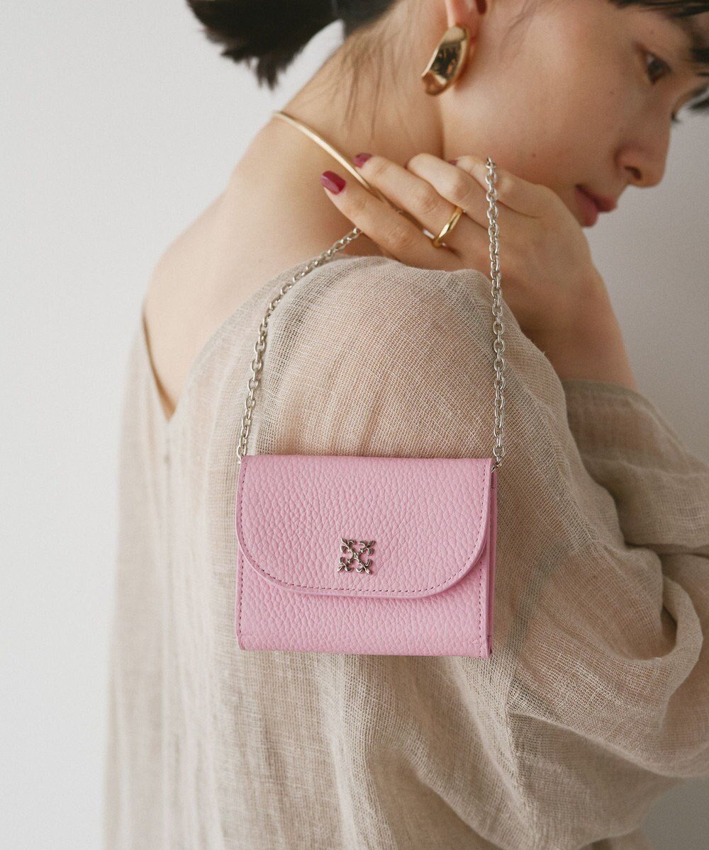 【ラシット/russet】の【2025AW新作】チェーンミニウォレット(SO-434) 人気、トレンドファッション・服の通販 founy(ファニー) 　ファッション　Fashion　レディースファッション　Fashion for Women　ミニ財布・二つ折り財布　Wallets & Card Cases　アクセサリー　Fashion Accessories　コンパクト　Compact, Small Size　シンプル　Simple, Minimal　財布　Wallet, Purse　チェーン　Chain, Chain Strap　フラップ　Flap, Flap Pocket　フロント　Front, Front Design　プレート　Plate, Dish　ポケット　Pocket, Pocket Detail　再入荷　Restock / Back in Stock　おすすめ　Recommended / Our Picks　旅行　Travel　エレガント 上品　Elegant　2025年　2025　2025-2026秋冬・A/W　Autumn/Winter 2025–26 AW25–26　 other-1|ID: prp329100004645881 ipo3291000000033532305