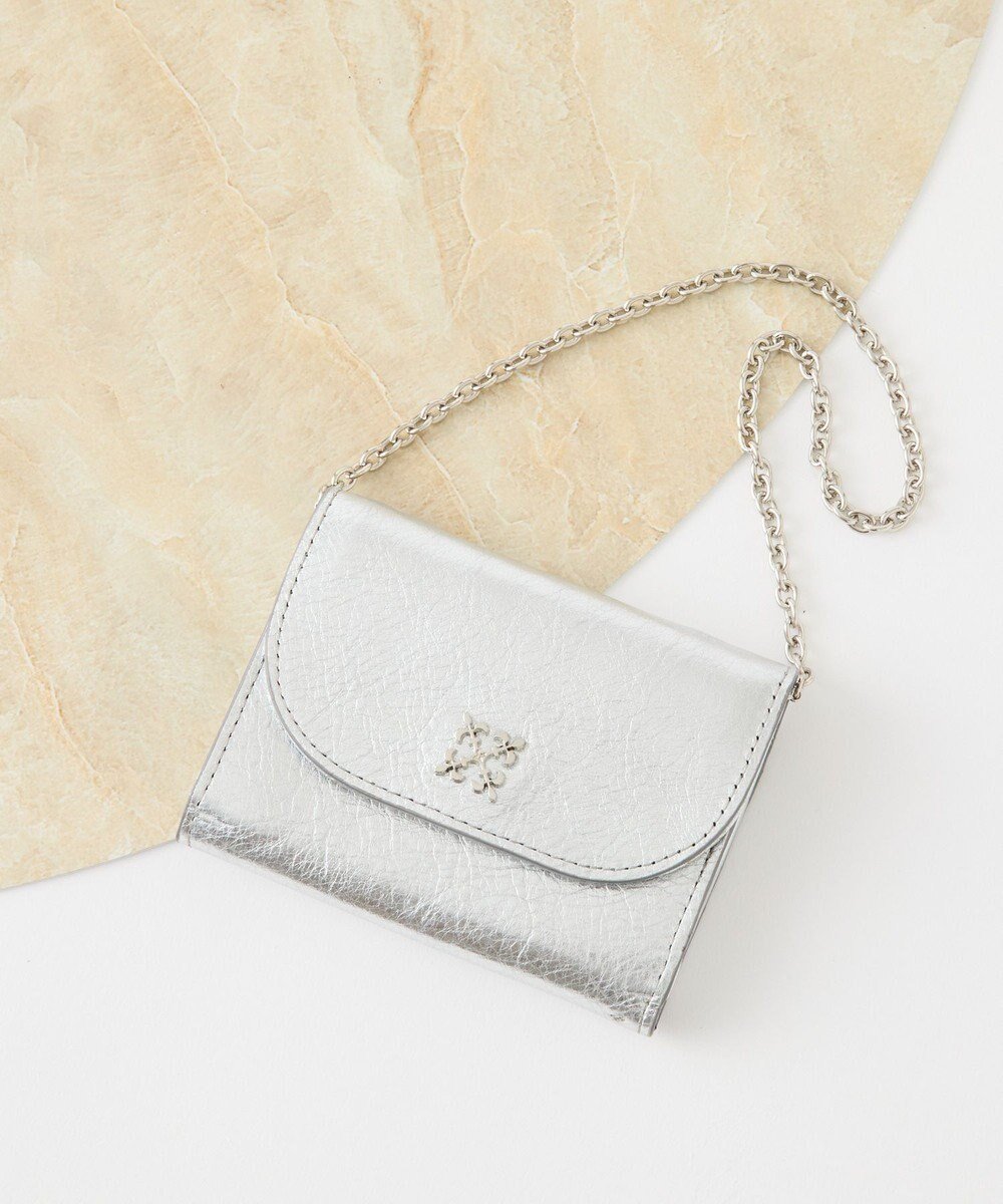 【ラシット/russet】の【2025AW新作】チェーンミニウォレット(SO-434) インテリア・キッズ・メンズ・レディースファッション・服の通販 founy(ファニー) 　ファッション　Fashion　レディースファッション　Fashion for Women　ミニ財布・二つ折り財布　Wallets & Card Cases　アクセサリー　Fashion Accessories　コンパクト　Compact, Small Size　シンプル　Simple, Minimal　財布　Wallet, Purse　チェーン　Chain, Chain Strap　フラップ　Flap, Flap Pocket　フロント　Front, Front Design　プレート　Plate, Dish　ポケット　Pocket, Pocket Detail　再入荷　Restock / Back in Stock　おすすめ　Recommended / Our Picks　旅行　Travel　エレガント 上品　Elegant　2025年　2025　2025-2026秋冬・A/W　Autumn/Winter 2025–26 AW25–26　Silver|ID: prp329100004645881 ipo3291000000033532308