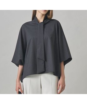 【アイシービー/iCB】の【先行予約・洗える】T/Wブロード ボウタイブラウス 人気、トレンドファッション・服の通販 founy(ファニー) ファッション Fashion レディースファッション Fashion for Women トップス・カットソー Cut & Sew Tops シャツ・ブラウス・オフィスカジュアル Elegant Blouses & Button-Ups 洗える Machine Washable クロップド Cropped, Short Length コンパクト Compact, Small Size ストレッチ Stretch, Stretchy Fabric ストレート Straight, Straight Cut セットアップ Set-Up, Coordinated Outfit ブロード Broadcloth, Fine Cotton ワイド Wide, Wide Fit A/W・秋冬 Autumn/Winter 新作・新入荷 New Arrivals / New In おすすめ Recommended / Our Picks エレガント 上品 Elegant 2025年 2025 2025-2026秋冬・A/W Autumn/Winter 2025–26 AW25–26 |ID:prp329100004645884