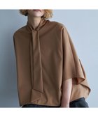 【アイシービー/iCB】の【洗える】T/Wブロード ボウタイブラウス 人気、トレンドファッション・服の通販 founy(ファニー) ファッション Fashion レディースファッション Fashion for Women トップス・カットソー Cut & Sew Tops シャツ・ブラウス・オフィスカジュアル Elegant Blouses & Button-Ups 洗える Machine Washable クロップド Cropped, Short Length コンパクト Compact, Small Size ストレッチ Stretch, Stretchy Fabric ストレート Straight, Straight Cut セットアップ Set-Up, Coordinated Outfit ブロード Broadcloth, Fine Cotton ワイド Wide, Wide Fit A/W・秋冬 Autumn/Winter おすすめ Recommended / Our Picks エレガント 上品 Elegant 2025年 2025 2025-2026秋冬・A/W Autumn/Winter 2025–26 AW25–26 thumbnail キャメル系|ID: prp329100004645884 ipo3291000000036084987