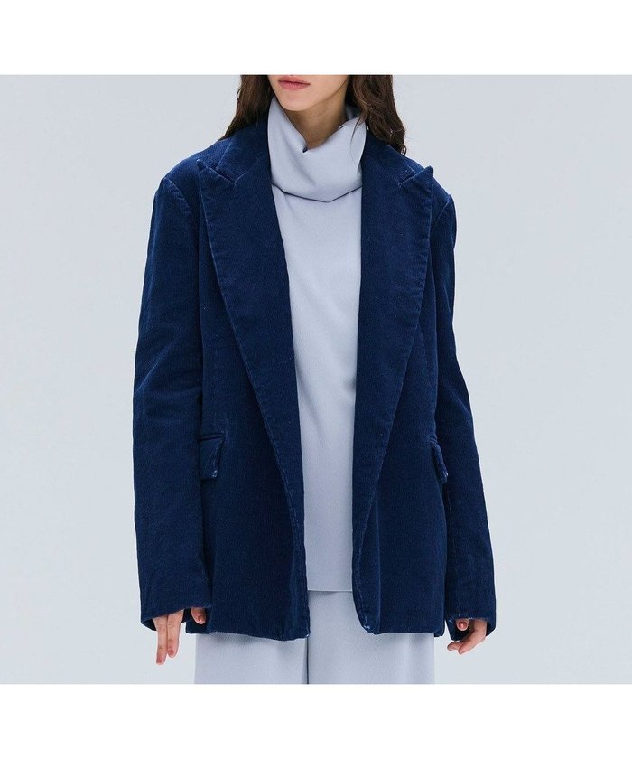 【ベイジ,/BEIGE,】のBANGS / コットンコーデュロイテーラードジャケット インテリア・キッズ・メンズ・レディースファッション・服の通販 founy(ファニー) https://founy.com/ ファッション Fashion レディースファッション Fashion for Women アウター Coat / Outerwear Collection レディースジャケット・軽アウター Jackets テーラードジャケット / 通勤・きれいめスタイル Tailored Jackets & Blazers インディゴ Indigo Denim コーデュロイ Corduroy, Cord Fabric シンプル Simple, Minimal ジャケット Jacket, Outerwear タイトスカート Pencil Skirt, Tight Skirt マニッシュ Mannish, Boyish ロング Long, Long-Length ビジネス 仕事 通勤 Business / Work / Commuting A/W・秋冬 Autumn/Winter |ID: prp329100004645885 ipo3291000000033819278