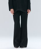 【ベイジ,/BEIGE,】の【洗える】DELANO / ハイストレッチフレアパンツ Black|ID: prp329100004645904 ipo3291000000033532427