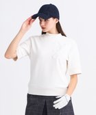 【23区 ゴルフ/NIJYUSANKU GOLF】の【WOMEN】ライトダンボールモックネック 吸水速乾 UVカット シワになりにくい ストレッチ スポーティー ホワイト系|ID: prp329100004645907 ipo3291000000033532434