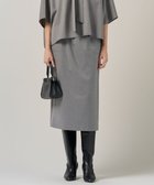 【アイシービー/iCB】の【洗える】T/Wブロード ナロースカート ライトグレー系|ID: prp329100004645913 ipo3291000000035515357