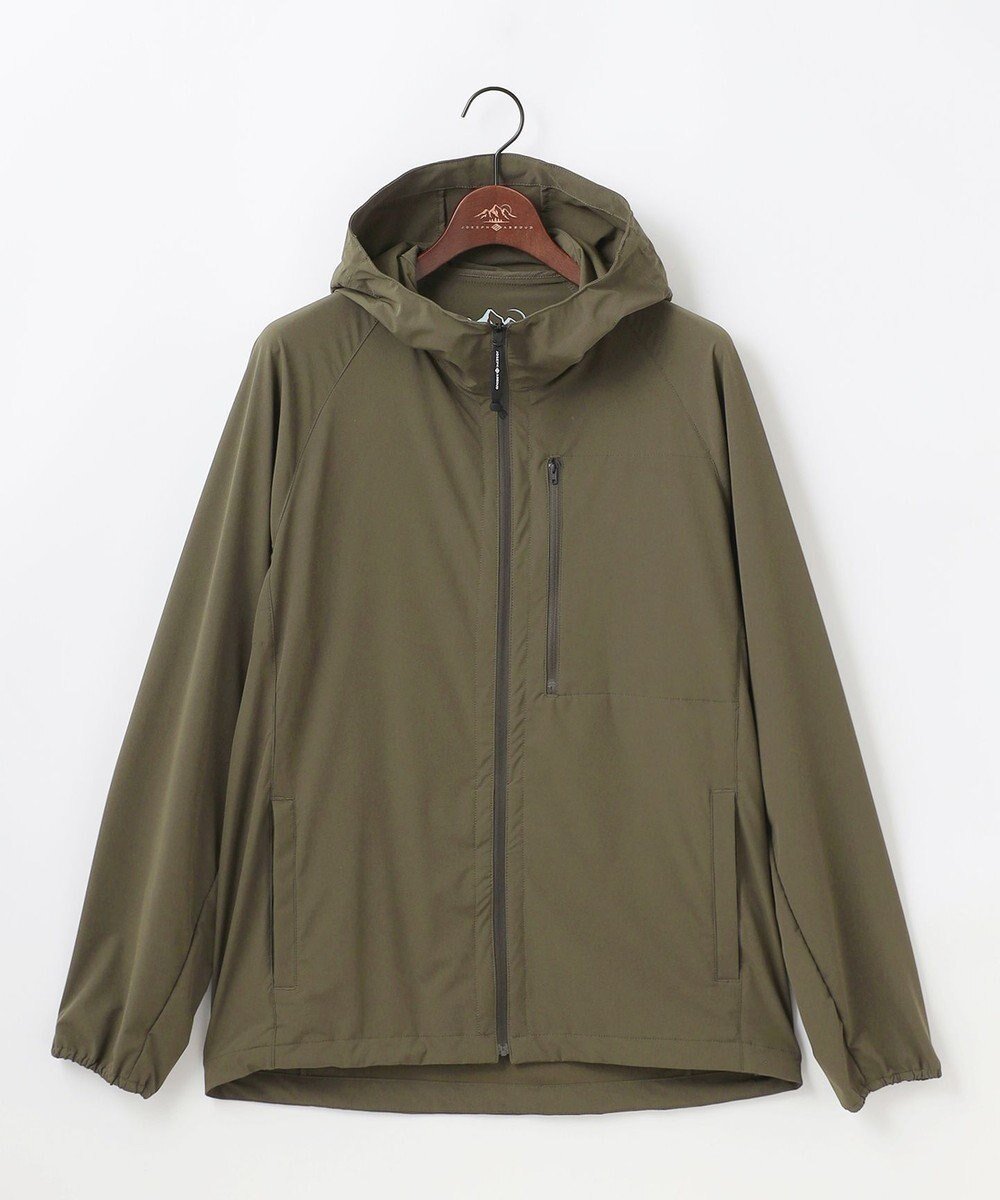 【ジョセフ アブード マウンテン/JOSEPH ABBOUD MOUNTAIN】の【2wayストレッチ/軽量/ECO撥水】ドライ2wayストレッチ マウンテンパーカー インテリア・キッズ・メンズ・レディースファッション・服の通販 founy(ファニー) 　ファッション　Fashion　レディースファッション　Fashion for Women　アウター　Coat / Outerwear Collection　レディースジャケット・軽アウター　Jackets　アウトドア　Outdoor Clothing　軽量　Lightweight, Ultra Light　ジャケット　Jacket, Outerwear　ストレッチ　Stretch, Stretchy Fabric　スピンドル　Spindle, Drawcord　パーカー　Hoodie, Parka　プリント　Print, Printed Pattern　A/W・秋冬　Autumn/Winter　新作・新入荷　New Arrivals / New In　おすすめ　Recommended / Our Picks　カーキ系|ID: prp329100004645924 ipo3291000000033532502