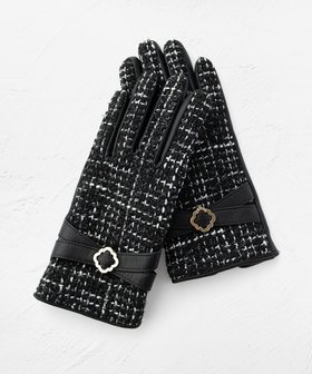 【トッカ/TOCCA】のTWEED GLOVE 手袋 人気、トレンドファッション・服の通販 founy(ファニー) ファッション Fashion レディースファッション Fashion for Women 手袋 Gloves & Mittens 新作・新入荷 New Arrivals / New In 冬 Winter / This Winter エレガント 上品 Elegant クラシカル Classical, Vintage-Inspired ツイード Twill, Twill Weave リュクス Luxury, Elegant, High-End, Chic 人気 Popular, Best Seller 定番 Standard, Basic Item A/W・秋冬 Autumn/Winter |ID:prp329100004645942