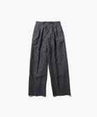 【エイトン/ATON】のLINEN WOOL TWILL タックイージーパンツ CHECK|ID: prp329100004645945 ipo3291000000033532583