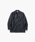 【エイトン/ATON】のLINEN WOOL TWILL ダブルジャケット CHARCOAL GRAY|ID: prp329100004645946 ipo3291000000033532593