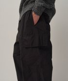 【エイトン/ATON】のAIR WEATHER ユーティリティーカーゴパンツ - UNISEX BLACK|ID: prp329100004645957 ipo3291000000033532645