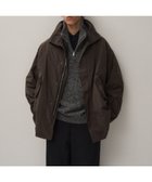 【エイトン/ATON】のAIR WEATHER ショートモッズコート - UNISEX BROWN|ID: prp329100004645959 ipo3291000000033532650