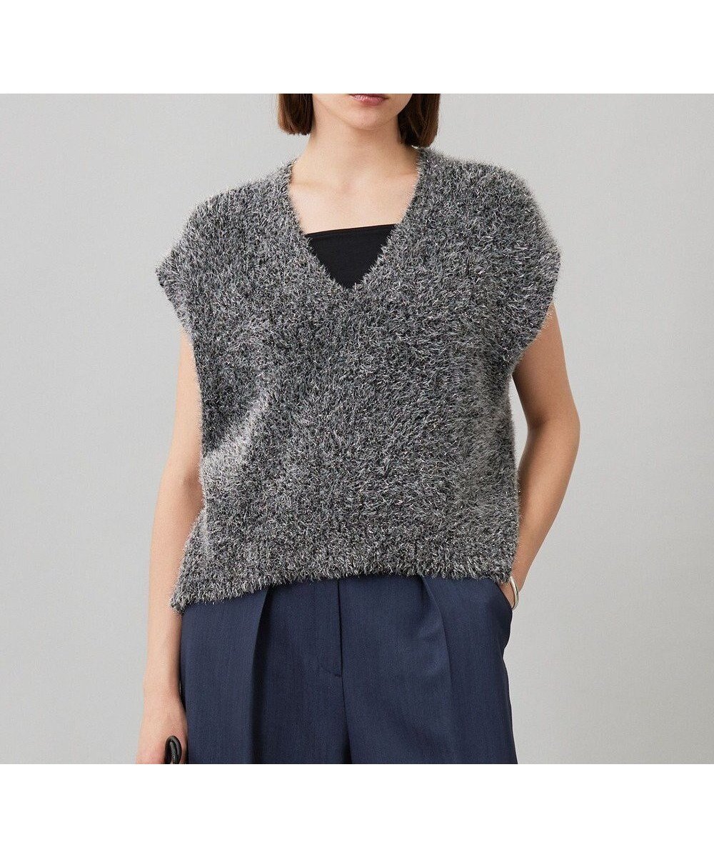 【アイシービー/iCB】の【洗える】 ルレックスファー ベスト 人気、トレンドファッション・服の通販 founy(ファニー) 　ファッション　Fashion　レディースファッション　Fashion for Women　アウター　Coat / Outerwear Collection　トップス・カットソー　Cut & Sew Tops　ベスト&ジレ / 重ね着スタイル　Vests & Gilets　洗える　Machine Washable　秋　Autumn　シャイニー　Shiny, Glossy Finish　フェザーヤーン　Feather Yarn, Fluffy Yarn　ベスト　Vest, Waistcoat　A/W・秋冬　Autumn/Winter　新作・新入荷　New Arrivals / New In　夏　Summer　2025年　2025　2025-2026秋冬・A/W　Autumn/Winter 2025–26 AW25–26　 other-1|ID: prp329100004645960 ipo3291000000033532659