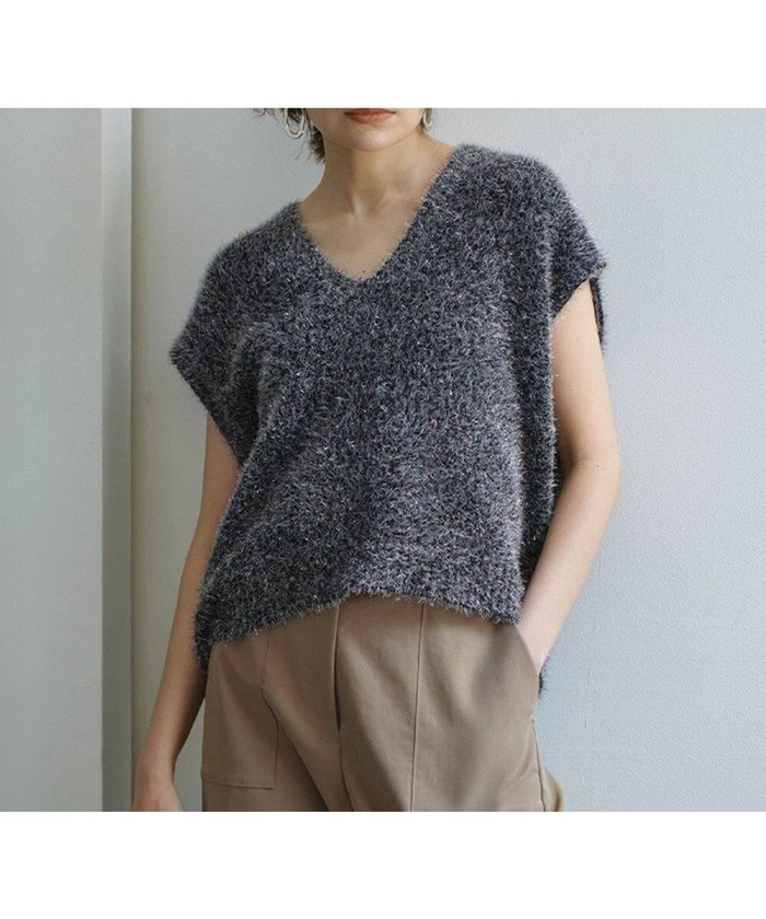 【アイシービー/iCB】の【洗える】 ルレックスファー ベスト インテリア・キッズ・メンズ・レディースファッション・服の通販 founy(ファニー) https://founy.com/ ファッション Fashion レディースファッション Fashion for Women アウター Coat / Outerwear Collection トップス・カットソー Cut & Sew Tops ベスト&ジレ / 重ね着スタイル Vests & Gilets 洗える Machine Washable 秋 Autumn シャイニー Shiny, Glossy Finish フェザーヤーン Feather Yarn, Fluffy Yarn ベスト Vest, Waistcoat A/W・秋冬 Autumn/Winter 夏 Summer 2025年 2025 2025-2026秋冬・A/W Autumn/Winter 2025–26 AW25–26 |ID: prp329100004645960 ipo3291000000035515361