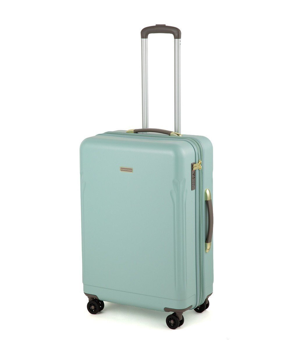 【エースバッグズアンドラゲッジ/ACE BAGS & LUGGAGE】のhiromichi nakano リーヴァ2 スーツケース Mサイズ 61L 05014 ヒロミチナカノ インテリア・キッズ・メンズ・レディースファッション・服の通販 founy(ファニー) 　ファッション　Fashion　レディースファッション　Fashion for Women　スーツ　Business Suits & Workwear　シンプル　Simple, Minimal　トラベル　Travel, Travel Gear　フラワー　Flower, Floral　ポケット　Pocket, Pocket Detail　メッシュ　Mesh, Net Fabric　リュック　Backpack, Rucksack　再入荷　Restock / Back in Stock　旅行　Travel　スーツケース キャリーケース　Suitcase / Carry Case　エレガント 上品　Elegant　ミント|ID: prp329100004645981 ipo3291000000033532769