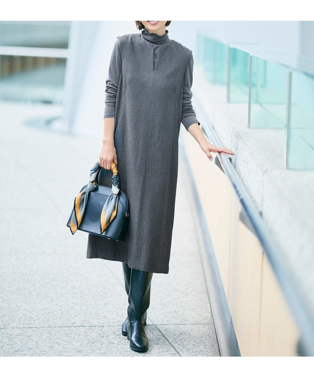 【自由区/JIYU-KU】の【カタログ掲載】ブライトリングツイード ジャンパースカート インテリア・キッズ・メンズ・レディースファッション・服の通販 founy(ファニー) ファッション Fashion レディースファッション Fashion for Women スカート Skirts インナー Innerwear シンプル Simple, Minimal タートルネック Turtleneck, High Neck バランス Balance, Style Balance ループ Loop, Loop Knit 夏 Summer 春 Spring S/S・春夏 SS, Spring/Summer, Warm Season スレート|ID: prp329100004645991 ipo3291000000035825336