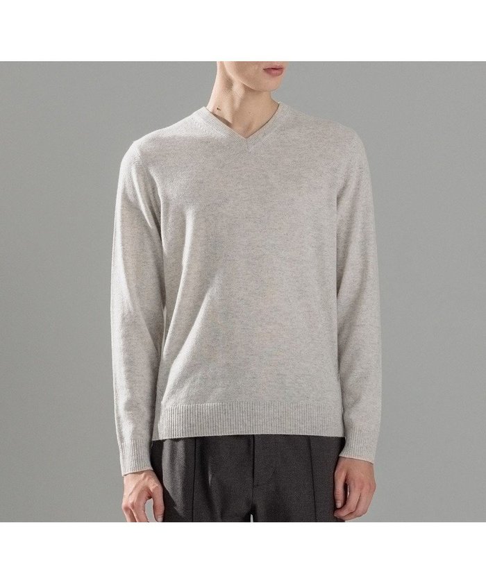 【ジョゼフ オム/JOSEPH HOMME / MEN】のピュアカシミヤ Vネックニット インテリア・キッズ・メンズ・レディースファッション・服の通販 founy(ファニー) https://founy.com/ ファッション Fashion メンズファッション Fashion for Men トップス・カットソー Cut & Sew Tops ニット・セーター / 定番トップス Knit Tops & Sweaters インナー Innerwear シンプル Simple, Minimal ジャケット Jacket, Outerwear スタンダード Standard, Basic セーター Sweater, Knitwear ダウン Down, Puffer レギュラー Regular, Standard Fit 定番 Standard, Basic Item A/W・秋冬 Autumn/Winter |ID: prp329100004646766 ipo3291000000034473739