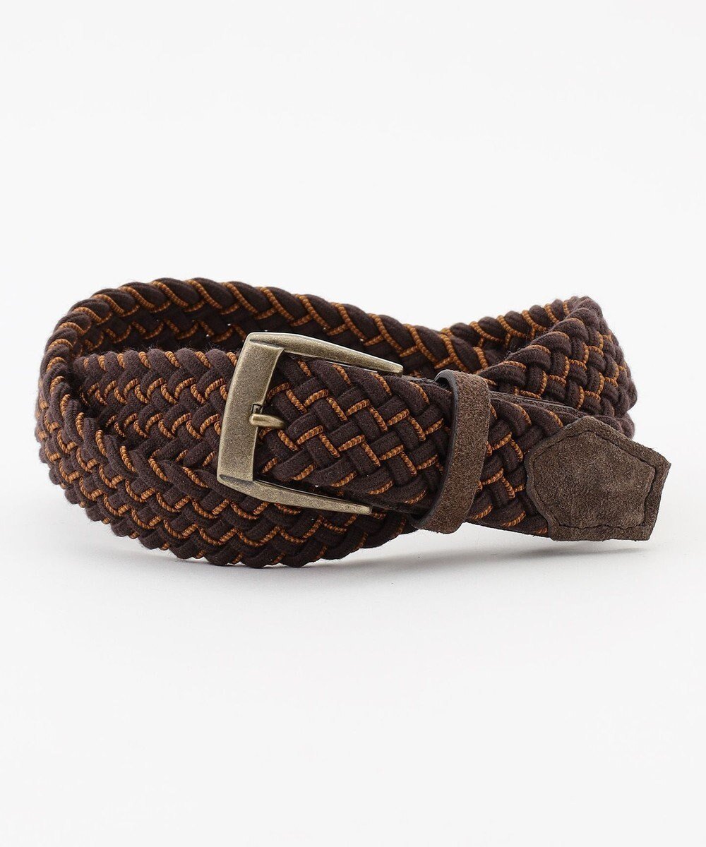 【ジョセフ アブード/JOSEPH ABBOUD / MEN】の【イタリア素材・ストレッチ・日本製】ウールビスコースストレッチ ベルト インテリア・キッズ・メンズ・レディースファッション・服の通販 founy(ファニー) 　ファッション　Fashion　メンズファッション　Fashion for Men　イタリア　Italy　シンプル　Simple, Minimal　ジャケット　Jacket, Outerwear　ストレッチ　Stretch, Stretchy Fabric　フィット　Fit, Slim Fit　ミックス　Mix, Mixed Style　ミラノ　Milano Style, Italian-Inspired　メッシュ　Mesh, Net Fabric　冬　Winter / This Winter　おすすめ　Recommended / Our Picks　日本製　Made In Japan　エレガント 上品　Elegant　ビジネス 仕事 通勤　Business / Work / Commuting　ダークブラウン系|ID: prp329100004646771 ipo3291000000033995452