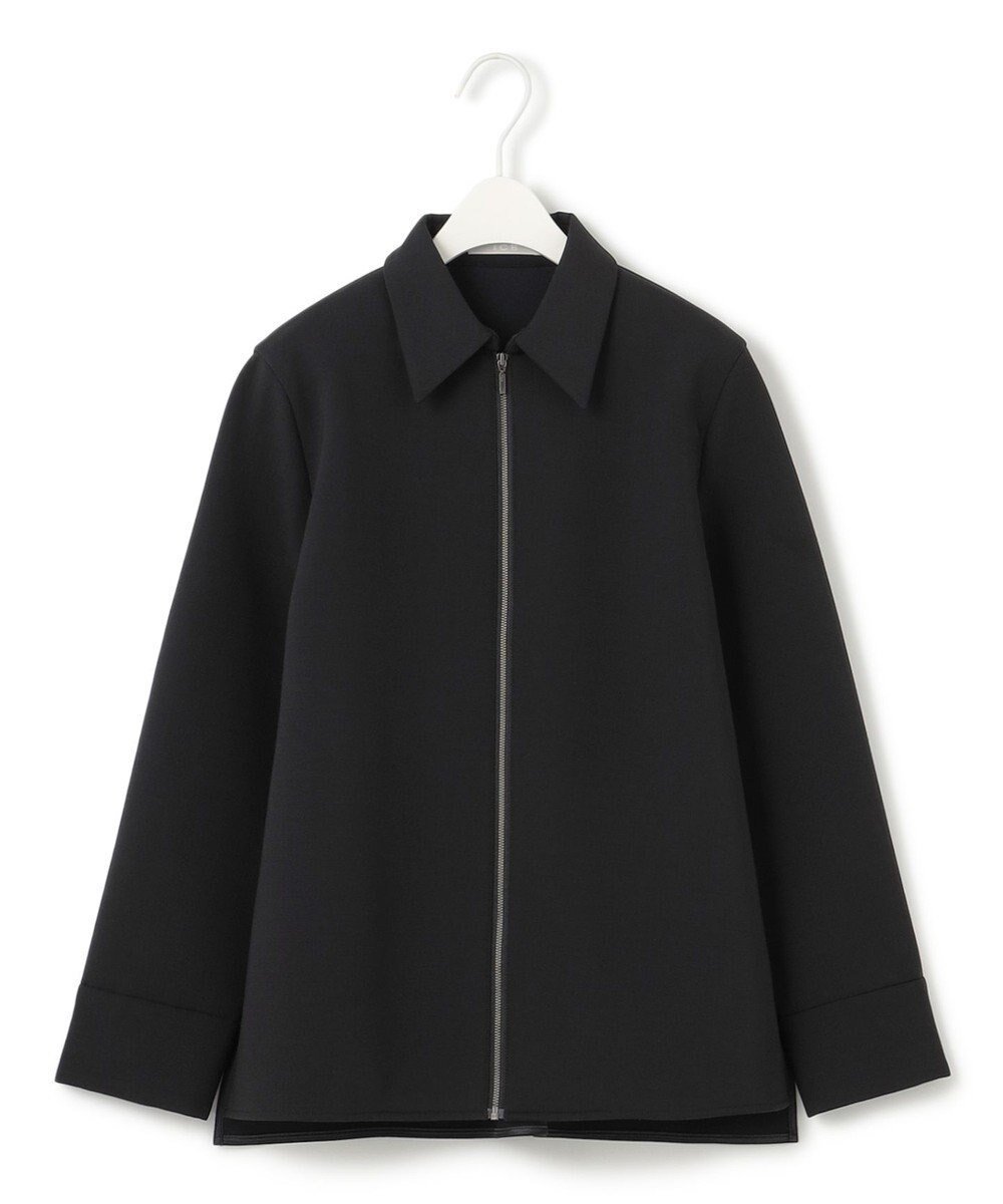 【アイシービー/iCB】のモスリンボンディング ブラウス インテリア・キッズ・メンズ・レディースファッション・服の通販 founy(ファニー) 　ファッション　Fashion　レディースファッション　Fashion for Women　トップス・カットソー　Cut & Sew Tops　シャツ・ブラウス・オフィスカジュアル　Elegant Blouses & Button-Ups　インナー　Innerwear　エレガント 上品　Elegant　シンプル　Simple, Minimal　スリット　Slit, Slit Detail　タートルネック　Turtleneck, High Neck　フロント　Front, Front Design　ボンディング　Bonding, Bonded Fabric　A/W・秋冬　Autumn/Winter　おすすめ　Recommended / Our Picks　2024年　2024　2024-2025秋冬・A/W　Autumn/Winter 2024–25 AW24–25　ブラック系|ID: prp329100004646779 ipo3291000000033541901