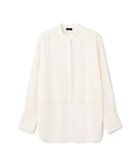 【ジョゼフ/JOSEPH】の【洗える】ライトデシン シャツブラウス White|ID: prp329100004646780 ipo3291000000033541930
