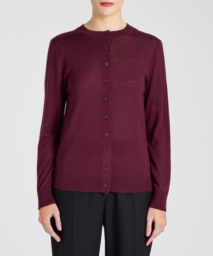 【ポール スミス/Paul Smith】のシグネチャーストライプスリーブ カーディガン インテリア・キッズ・メンズ・レディースファッション・服の通販 founy(ファニー) https://founy.com/ ファッション Fashion レディースファッション Fashion for Women トップス・カットソー Cut & Sew Tops カーディガン・羽織り Layered Style Cardigans カーディガン Cardigan, Knitwear シルク Silk, 100% Silk タートルネック Turtleneck, High Neck ベーシック Basic, Essential 夏 Summer S/S・春夏 SS, Spring/Summer, Warm Season A/W・秋冬 Autumn/Winter |ID: prp329100004646783 ipo3291000000033542000