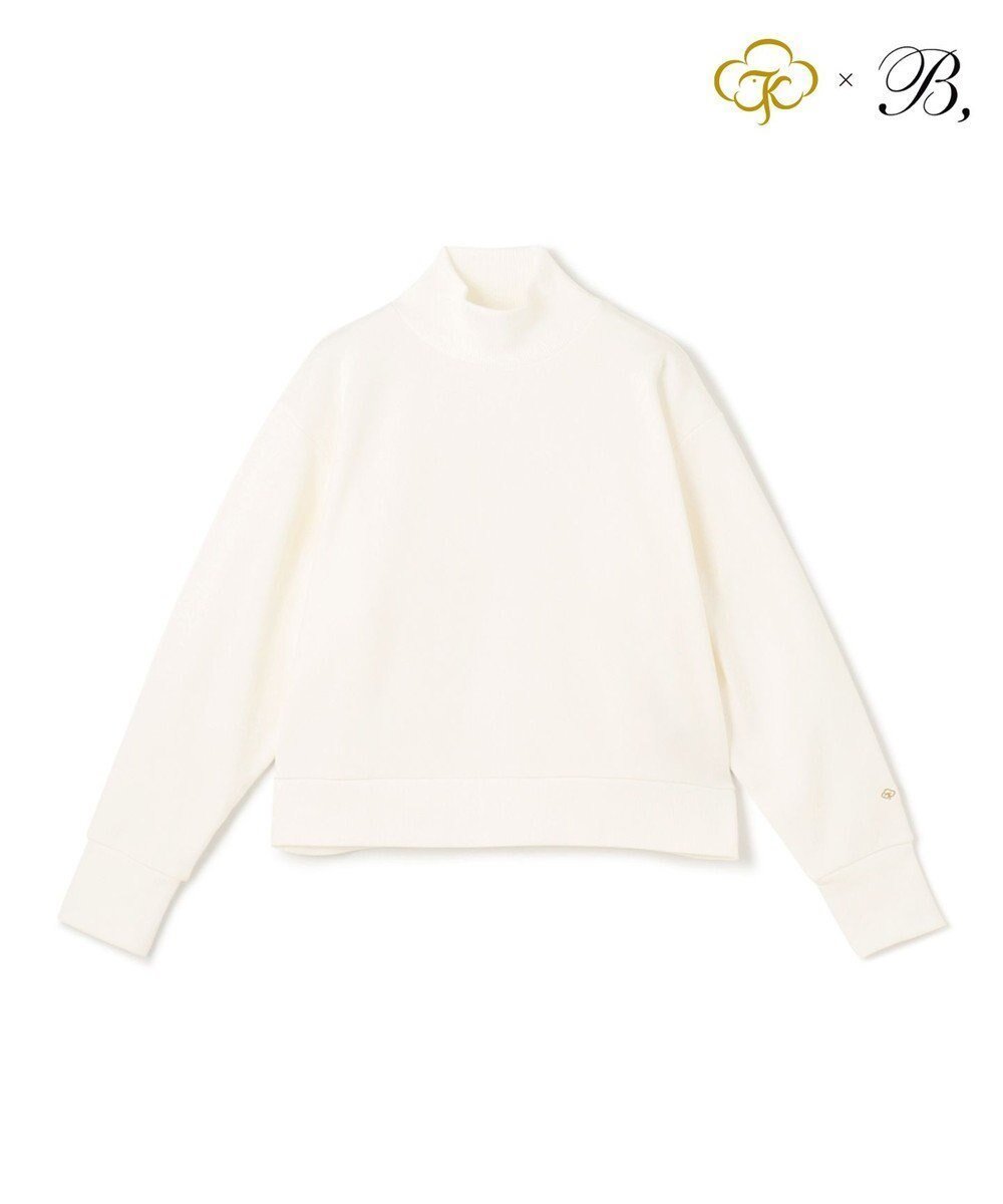 【ベイジ,/BEIGE,】のOrganic Cotton Sweat / Hi-neck Tops スウェット インテリア・キッズ・メンズ・レディースファッション・服の通販 founy(ファニー) 　ファッション　Fashion　レディースファッション　Fashion for Women　トップス・カットソー　Cut & Sew Tops　レディースパーカー・カジュアルフーディー　Casual Hoodies & Sweatshirts　スウェット・クルーネックトップス　Sweatshirts & Crewnecks / Relaxed Fit Sweat Tops　オーガニック　Organic Cotton　コレクション　Collection, Seasonal Line　スウェット / スエット　Sweatshirt, Sweatwear　セットアップ　Set-Up, Coordinated Outfit　ハイネック　High Neck, Mock Neck　バランス　Balance, Style Balance　ボトム　Bottoms, Lower Wear　夏　Summer　S/S・春夏　SS, Spring/Summer, Warm Season　A/W・秋冬　Autumn/Winter　White|ID: prp329100004646786 ipo3291000000033542059